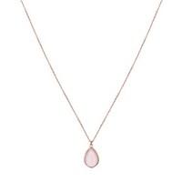 august woods rose gold october necklace