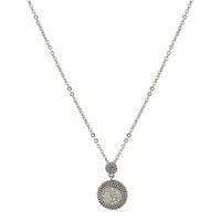 August Woods Society Small Pave Pendant Necklace