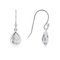 august woods silver june earrings