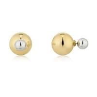 August Woods Outlet Front & Back Earrings Rose Gold
