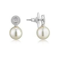 August Woods Halo Pearl Drop Earring