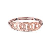August Woods Rose Gold Marble Circles Bracelet