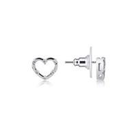 August Woods Scattered Crystal Heart Studs