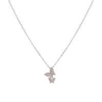 August Woods Crystal Butterfly Necklace