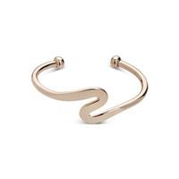 August Woods Rose Gold Wave Bangle