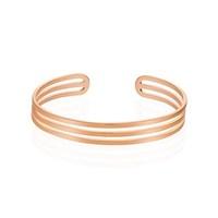 August Woods Rose Gold Open Bangle