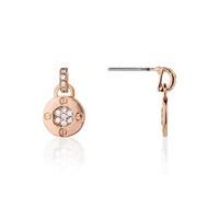 august woods rose gold bolt earrings