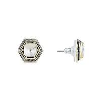 August Woods High Society Geometric Crystal Studs