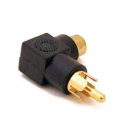 AVO Gold Plated 90 Degree Phono Adapter