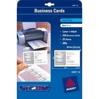 Avery Quick&Clean 85x54mm Matte Laser Business Card - 250 Pack