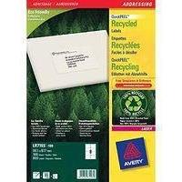 Avery Recycled Laser Label White Address 99.1x67.7 mm 8