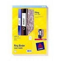 Avery Ring Binder Label Pack of 25 Sheets L7172-25