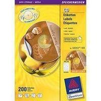 Avery CD/DVD Laser Label Classic Size 100 Sheets