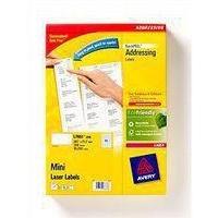 Avery Laser Mini Address Label 38.1x21.2mm 65TV per Sheet Pk