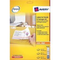 Avery Blockout Labels Kit For Parcels Pack of 121 Labels