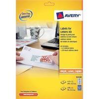 Avery Labels Kit For Letters Laser & Inkjet Pack of 242 Labels