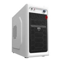 avp el03w viper mini tower white 2 x 12cm fans usb 30 case