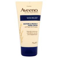 aveeno skin relief restore protect hand cream 75ml