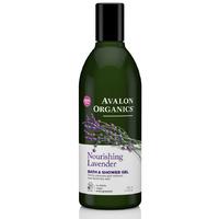 Avalon Organics Bath & Shower Gel - Lavender - 355ml