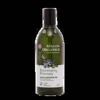Avalon Organics Rosemary Bath & Shower Gel 350ml - 350 ml