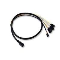 Avago Internal Cable 1 x SFF8643 (MiniSAS HD) to 4 x SATA - 1m