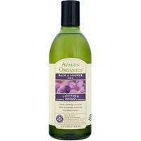 avalon organics lavender bath shower gel 350ml bottles