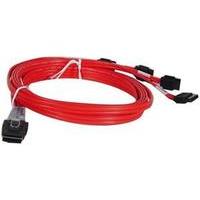 Avago Internal Cable 1 x SFF8087 (MiniSAS) to 4 x SATA - 1m