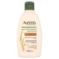 aveeno daily moisturising yogurt vanilla body wash 300ml