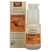 avalon organics vitamin c vitality facial serum 30ml