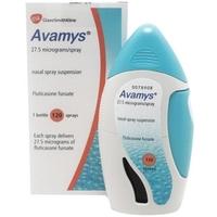 Avamys (Fluticasone Furoate) 27.5 Micrograms/Metered Spray