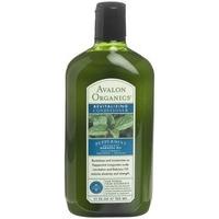 Avalon Organics Peppermint Revitalizing Conditioner, 11-Ounce Bottle (Pack of 3)