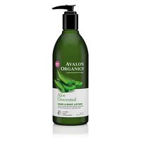 Avalon Organics Hand & Body Lotion - Aloe Unscented (Unscented)