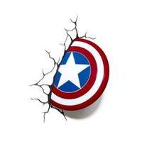 Avengers Captain America 3D LED Light Shield