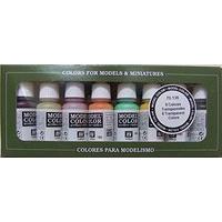 av vallejo model color set transparent colours x8