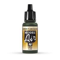 Av Vallejo Model Air 17ml - Olive Green Rlm80