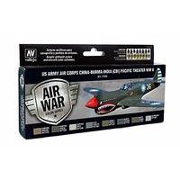 Av Vallejo Model Air Set - Us Air Corps Pacific WWII (x8)