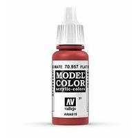 Av Vallejo Model Color 17ml - Flat Red