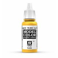 av vallejo model color 17ml flat yellow