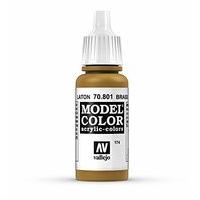 av vallejo model color 17ml metallic brass