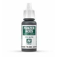 Av Vallejo Panzer Aces 17ml - Dark Rubber