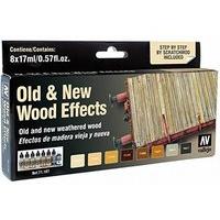 Av Vallejo Model Air Set - Old & New Wood Effects