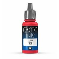 Av Vallejo Game Color - Game Ink - Inky Red 17ml