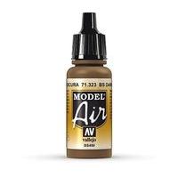 Av Vallejo Model Air 17ml - Bs Dark Earth