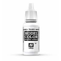 av vallejo model color 17ml white glaze