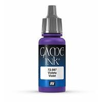 av vallejo game color game ink inky violet