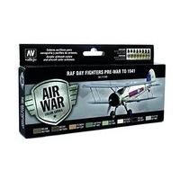 Av Vallejo Model Air Set - Raf & Faa Day Fighter Pre War