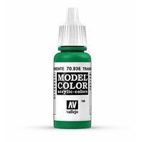 av vallejo model color 17ml transparent green