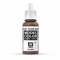 Av Vallejo Model Color 17ml - Mahogany Brown