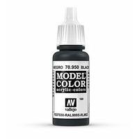 av vallejo model color 17ml matt black