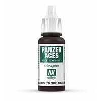 av vallejo panzer aces 17ml dark rust